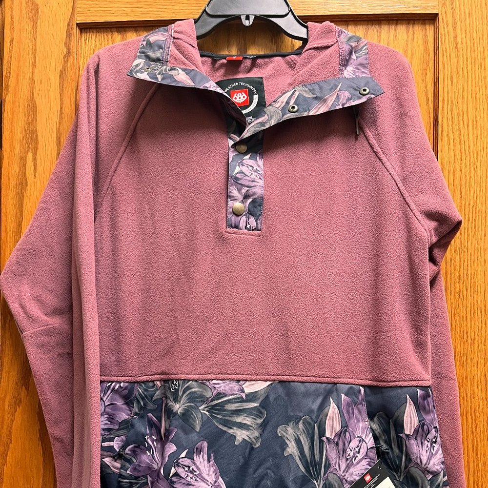 686 Hera Anorak Fleece Snowboarding